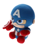MARVEL BEANIE BABIES SMALL - CAPTAIN AMERICA – Image 2