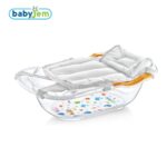 Babyjem 164 -Support de bain pour bébé avec filet à bulles Blanc