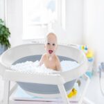 Babyjem 596-+Baignoire Pliable Bleu avec accessoires – Image 3