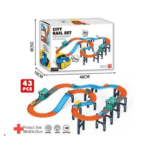 City Rail Set 43pcs-Circuit de voiture avec sons