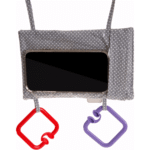 Babyjem 499-Pochette de téléphone Gris pour voiture – Image 7