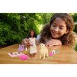 Coffret de jeu Barbie avec chien et chiots – Image 2