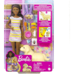 Coffret de jeu Barbie avec chien et chiots – Image 5