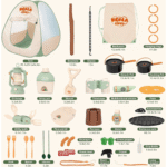 Camping Set with tent  FDE88152 – Image 5