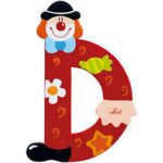 Lettre clown D – Image 2