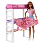 Barbie poupée et mobilier  de chambre – Image 3