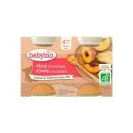 BABYBIO PÊCHE Petits Pots De Fruits | 2 X 130 G – Image 2