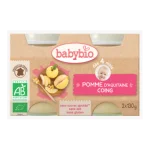 babybio Petit pot Pomme & Coing – Image 2