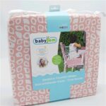 Babyjem 452-Coussin rehausseur de chaise Carré Rose 32x32x10 cm – Image 2