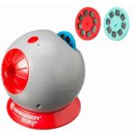 Projecteur Scientifique Maxi  Gris en rouge