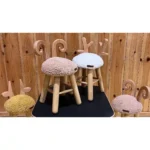 Chaise animaux en bois - 40 cm
