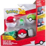 POKEMON CEINTURE POKE BALL, NEST BALL ET BULBIZARRE