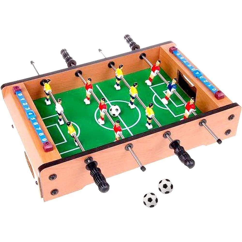 foot1 Babyfoot Soccer Game 51cmx31cmx10cm – Image 1
