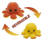 Octopus peluche reversible Couleurs Aléatoires – Image 2