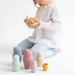 Matrioskas Silicone Didactique Bleu – Image 2