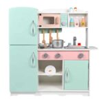 Réfrigérateur  de cuisine en bois -MMM-936