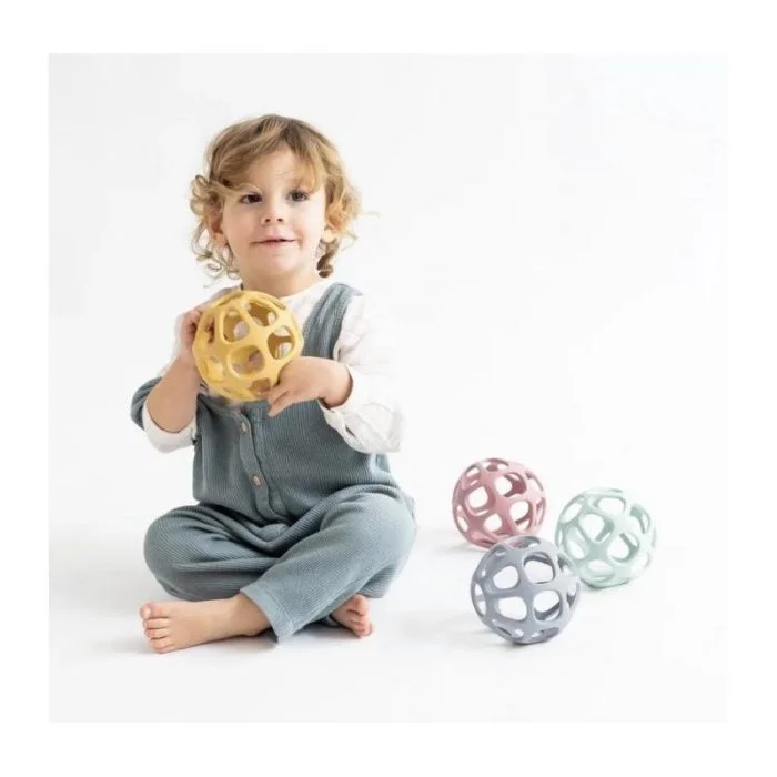 BALLON SENSORIEL EN SILICONE COULEURS ROSE – Image 2