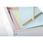 Pinolino Bureau enfant Lena, pin, lasuré blanc L 109 x P 58 x H 70 – Image 3