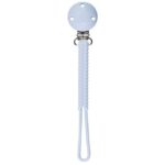 Porte Sucette "Tresse" Bleu