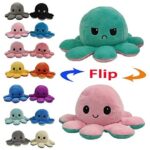 Octopus peluche reversible Couleurs Aléatoires