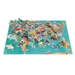 Puzzle éducatif géant Dinosaures 200 pièces – Image 3