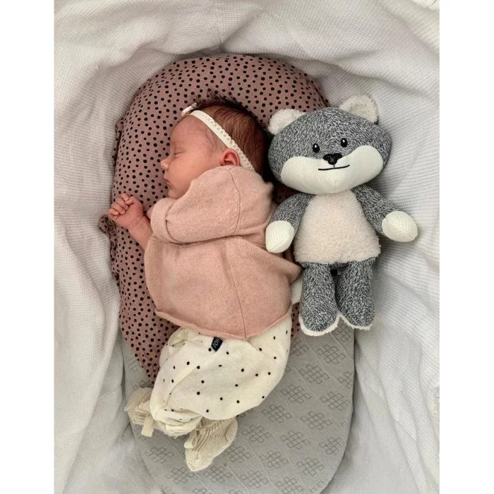 Robin  - Heartbeat comforter Gris – Image 3