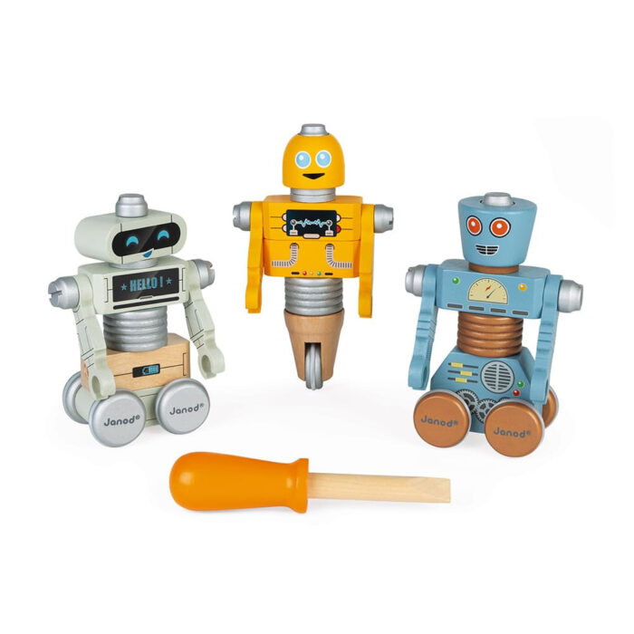 robots a construire brico kids