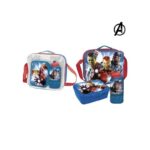 SAC à GOUTER AVEC ACCESSOIRES THE AVENGERS BLEU