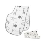 Babyjem 378-Pack de 2 Langes en Mousseline Zoo – Image 2
