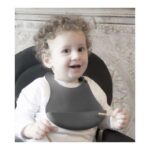 Babyjem 718- Bavoir en silicone Gris – Image 2