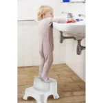Babyjem 516-Escabeau Bébé en plastique Gris