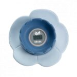 Thermomètre de bain "Lotus" Gris-Bleu