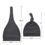 une paire de moufle et bonnet noir – Image 2
