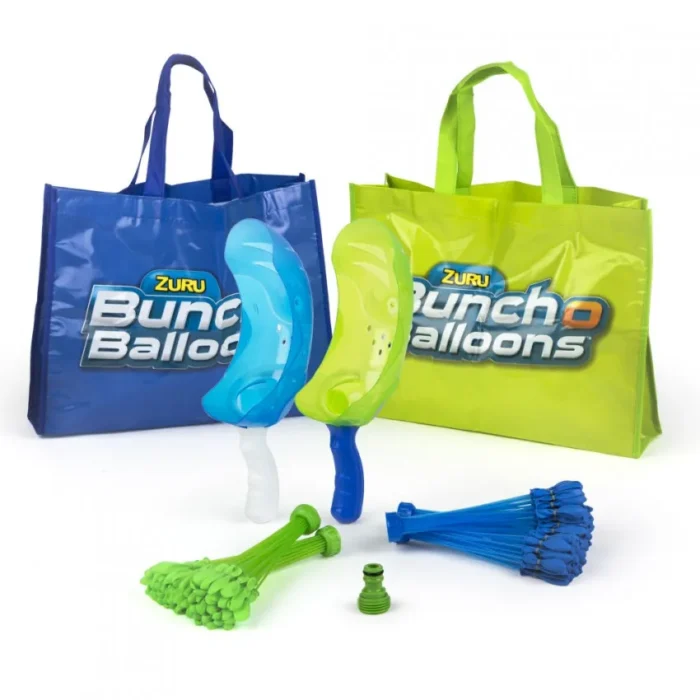 zuru 42719 bunch o balloons mega pack 2 lanzadores 140 globos