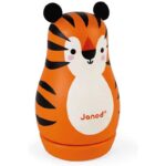 Boite a musique en bois Tigre – Image 2