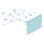 Tour de lit Wolkchen Nuages Bleu