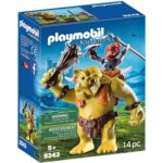 Playmobil Troll Géant et Soldat Nain
