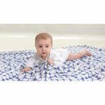 Set de 3 Langes 120x120 Indigo Shibori - Aden&Anais – Image 2