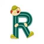 Lettre Clown R