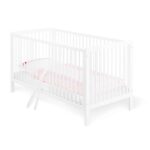 Lit de bebe Transformable Lenny Blanc 70x140cm