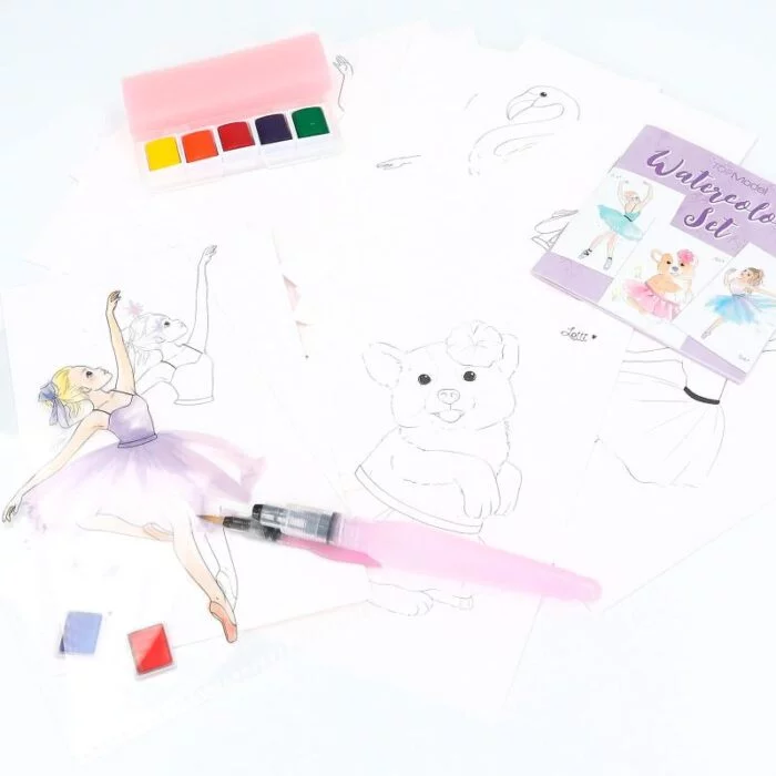 TOPModel set d'aquarelles Ballet – Image 4