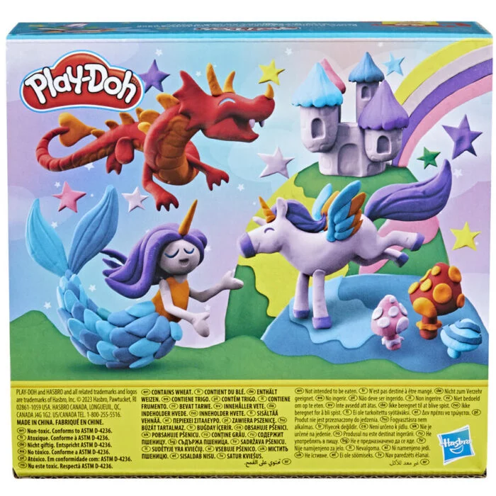 Play-Doh BRIGHT RAINBOW 9 PACK-ARC-EN -CIEL FANTASTIQUE – Image 2