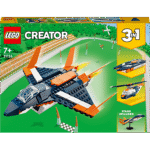 Lego Creator Avion Supersonic 31126