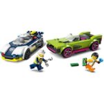 LEGO®CITY 60415 - LA COURSE-POURSUITE ENTRE LA VOITURE DE POLICE ET LA SUPER V – Image 4