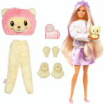 POUPEE BARBIE  CUTIE REVEAL LION MATTEL