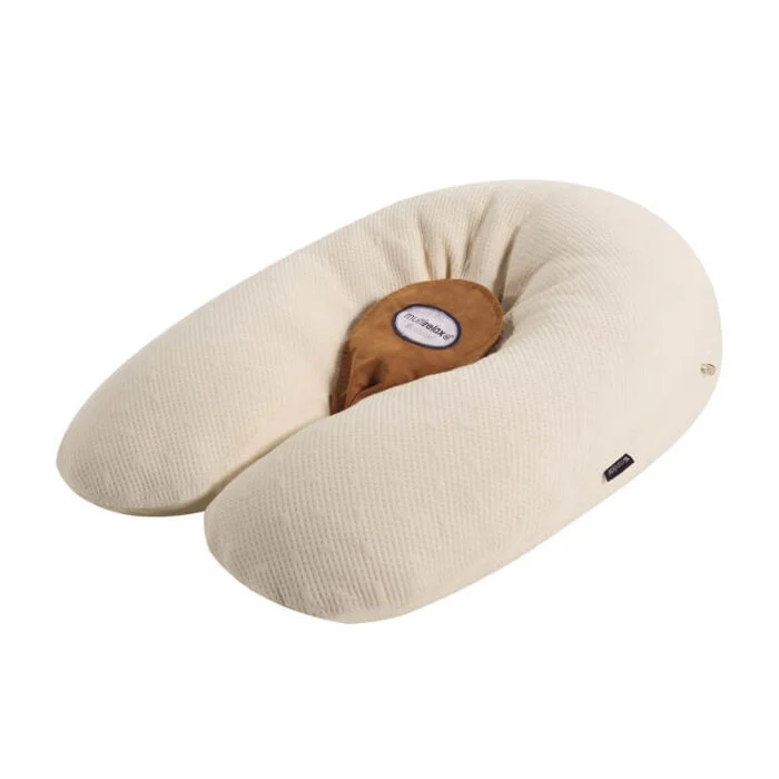 Coussin de maternité et d'allaitement Multirelax jersey Beige Organic – Image 10