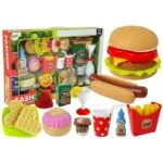 Ensemble de hamburgers de restauration rapide-XJ326H-48