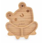 ASSIETTE EN BOIS GRENOUILLE