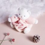 PATAPOUF OURSON ROSE POUDRE 20CM – Image 3