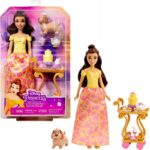 PRINCESSE DISNEY BELLE ET SON SERVICE A THE  POPEE MANNEQUINS